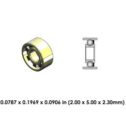 9A0011-801 Contra-angle Ceramic Dental Bearing