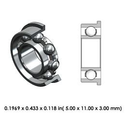 9A0081-000 Low Speed Steel Dental Bearing