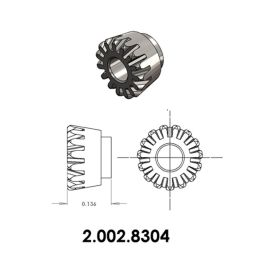 KaVo M25 /25LP Series Intermediate Shaft Top Gear 15 Tooth