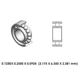 9A0072-000 Low Speed Steel Dental Bearing