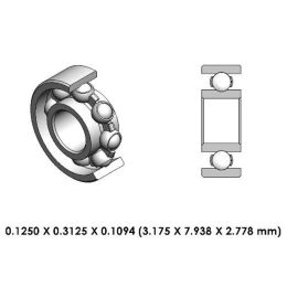 9A0091-000 Low Speed Steel Dental Bearing