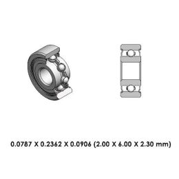 9A0101-700 Low Speed Steel Dental Bearing