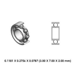 9A0120-700 Low Speed Steel Dental Bearing