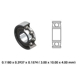 9A0192-000 Low Speed Steel Dental Bearing