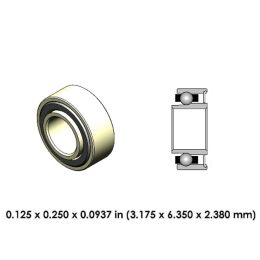 DA02J2L-814 Extend High Speed Ceramic Dental Bearing