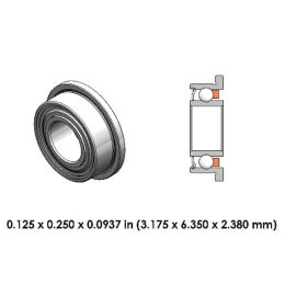 DR13B1L Perfection High Speed Steel Dental Bearing