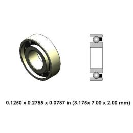 DR33A2L-801 High Speed Ceramic Dental Bearing