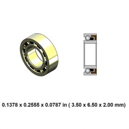 DR41B2L-801 High Speed Ceramic Dental Bearing