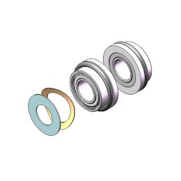 NSK Phatelus I / Viper 360 T / Alpha-Lite T // Kinetic Viper Hi-Torq Perfection Dental Bearing Kit