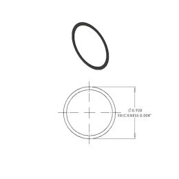 Midwest Shorty / Tru-Torc Large Shim with 0.004" Thick