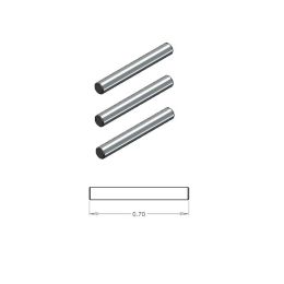 Midwest Tru-Torc / Shorty Turbine Raceway Removal Tool Replacement 3-Piece Pin Set