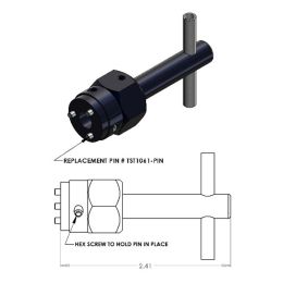 Midwest Tru-Torc / Shorty Turbine Raceway Removal Tool