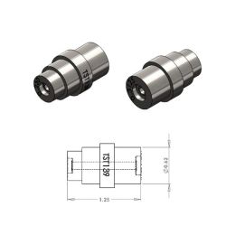 Press Block for 0.250" / 0.3125" OD Bearings