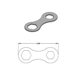 W&H 300 Series TE-97 / TE-98 Cap Wrench