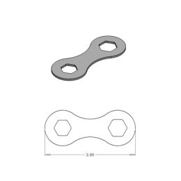 NSK X95 / Z95 1:5 Contra Angles Cap Wrench