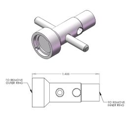 Bien Air Bora Inner / Outer Cap Wrench