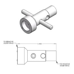 Bien Air Black Pearl Inner-Outer / Ondine Inner Cap Wrench