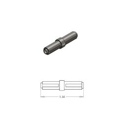 0.180 Hollow End Press Pin