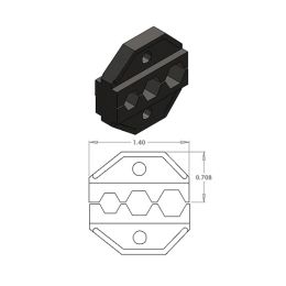 Star Scaler Crimp Ring Compression Tool Replacement Jaws