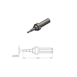 0.070 Solid End Press Pin