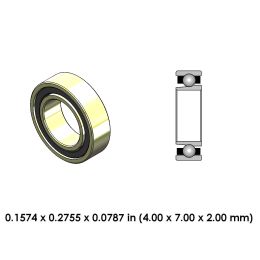 DA32A2L-803 Contra-angle Ceramic Dental Bearing