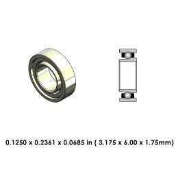 DA35A2L-801 Extend High Speed Ceramic Dental Bearing