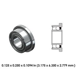 DRM01S6 Perfection High Speed Steel Dental Bearing