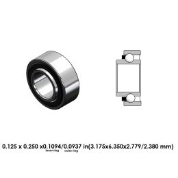 DRM02JS6 Perfection High Speed Steel Dental Bearing