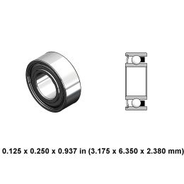 DRM02S6 Perfection High Speed Steel Dental Bearing