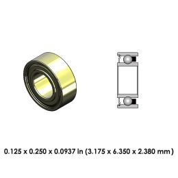 DRM02S6C Perfection High Speed Ceramic Dental Bearing