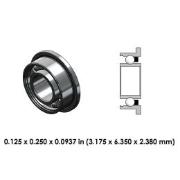DRM13A6 Low Speed Steel Dental Bearing