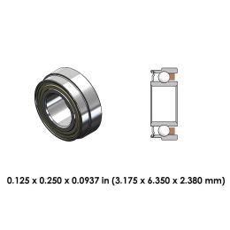 DRM21S1 Perfection High Speed Steel Dental Bearing