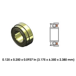 DRM21S1C Perfection High Speed Ceramic Dental Bearing