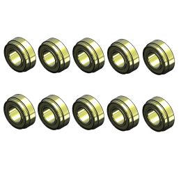 DRM22JS6C-10 Perfection High Speed Ceramic Dental Bearing 10pc Multipack