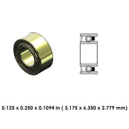 DRM55S6C Perfection High Speed Ceramic Bearing