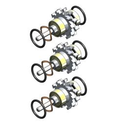 Lares 757 Workhorse Single-Port Perfection Turbine Cartridge / Ceramic 3pc Multipack