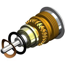 Midwest Quiet-air Manual Chuck Perfection Turbine Cartridge / Ceramic