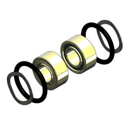 W&H 500 Series TK-98 L / TK-98 LM Perfection Dental Bearing Kit / Ceramic